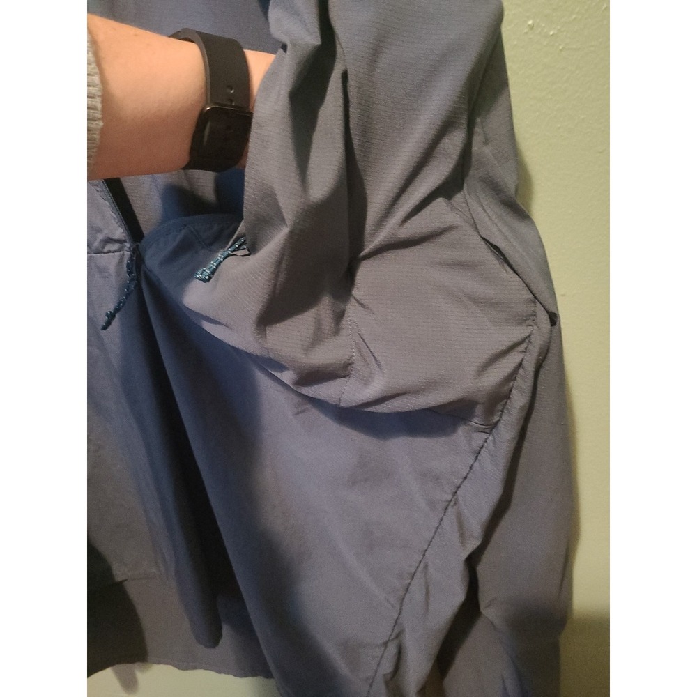 Flylow Lightweight Hooded Hiking Windbreaker Waterproof‎ Half Zip Men's Medium - Picture 8 of 8